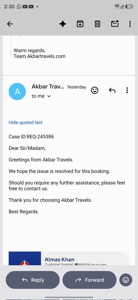 Bilalurology's tweet photo. @AkbarTravelsIN the issue is still unsolved https://t.co/ykKFNxVzop