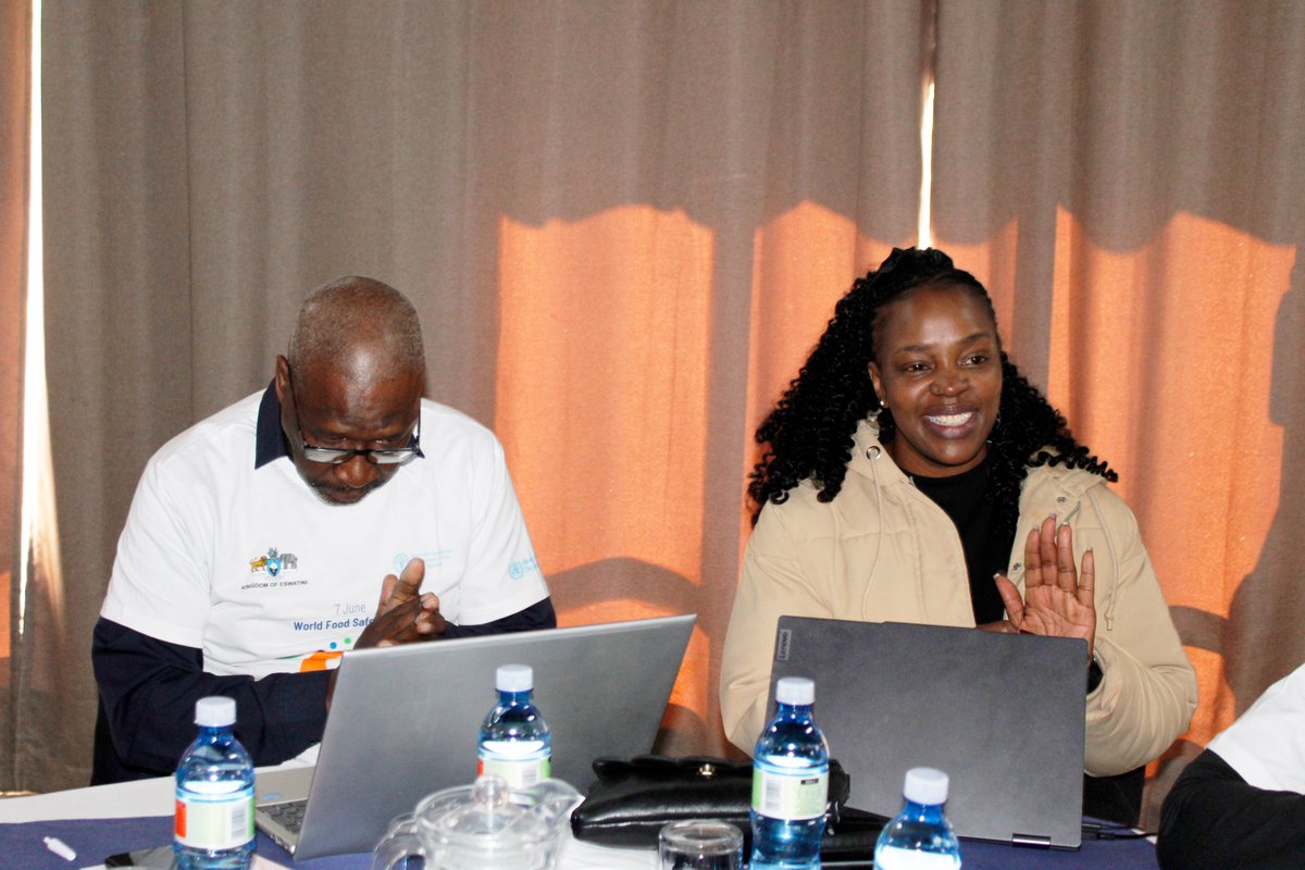 FAOEswatini's tweet photo. Today, @FAOEswatini in collaboration with @MoH_Eswatini commemorated #WorldFoodSafetyDay, highlighting that food safety is a cornerstone of the health agenda. This event provided an opportunity for a national conversation on legal frameworks, food safety bill & related policies. https://t.co/Pd9Yb5Oonc