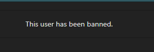 Shamael_twt's tweet photo. @cypurrpunk thankfully the user has been banned https://t.co/CSZfj0CyrW