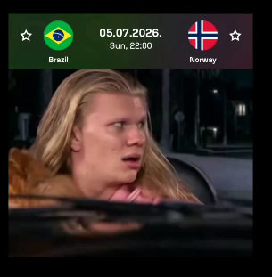 Retardalon_X's tweet photo. This is INSANE.

A video on instagram recreating ' A Thousand Miles' song has got over 6mil likes in less than a day.

The video decipts Erling Haland and Vini JR in a car singing the song to each other.

The video even got a COMMENT from Haaland.

Everyone is calling him Ellen Halland.

https://t.co/VhTJJK4drY