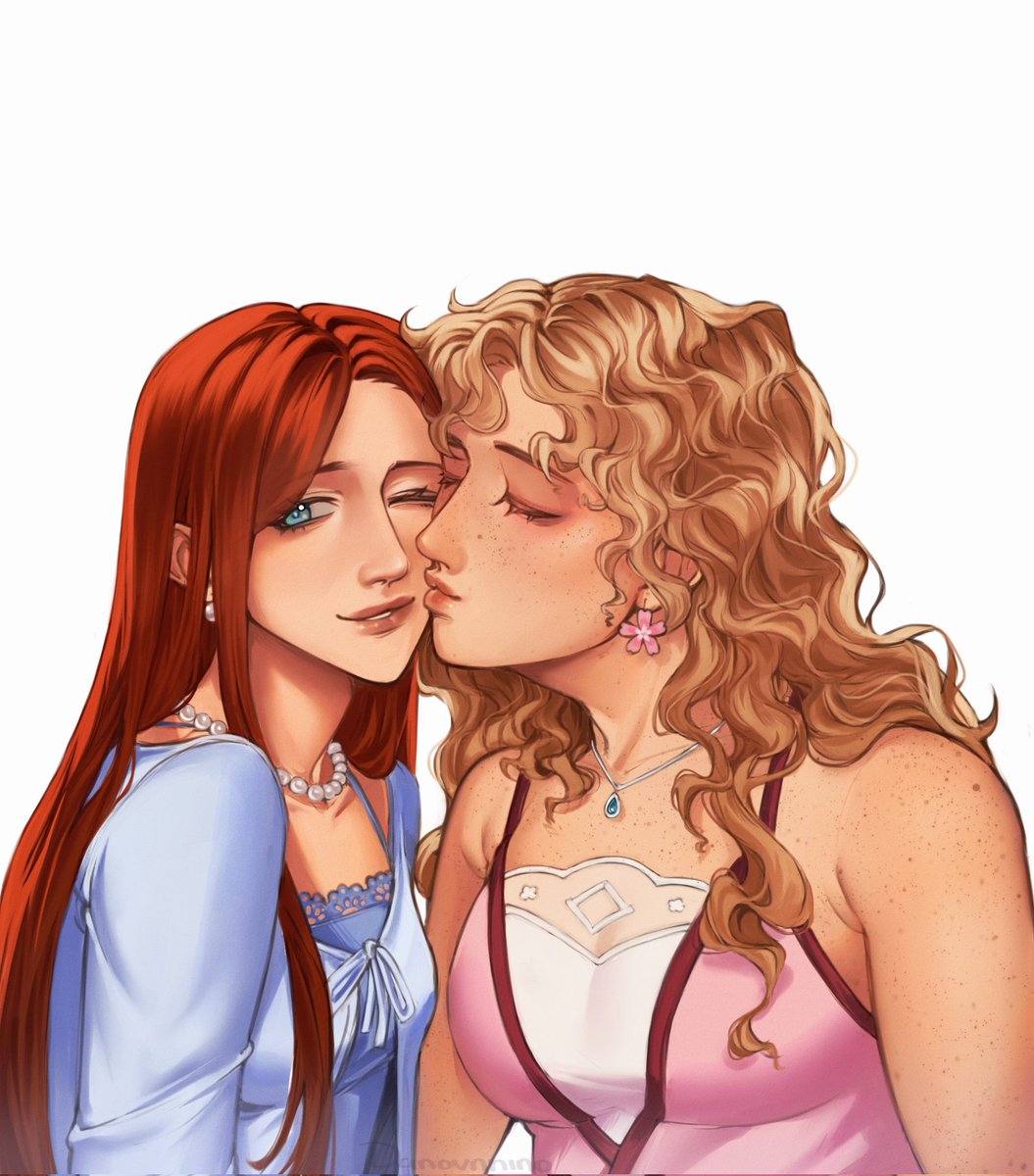 sansapunzie's tweet photo. ㅤㅤㅤ    
ㅤㅤㅤㅤ💐 𐙚 #WINTERGARDEN: 
ㅤㅤㅤ    thalia tyrell + sansa stark (❄️🌹) 
ㅤㅤㅤ    ㅤㅤㅤ    ㅤㅤㅤ    🎨 cr. @/danovnnino 

ㅤㅤㅤ   (⁠っ⁠˘⁠з⁠(⁠˘⁠⌣⁠˘⁠ ⁠) she's got lips like sugar

ㅤㅤㅤ  #sstwt #asoiaf #selfship #yumeship https://t.co/Nz5PNClJ3t