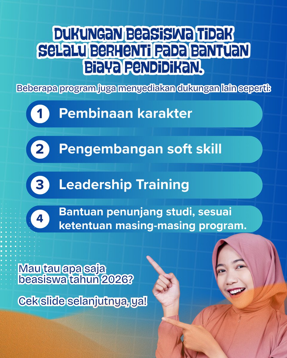 IPB24JAM's tweet photo. Buat kamu yang masih ragu kuliah karena biaya, semoga ini jadi kabar baik, ya!

#IPB24Jam #IPBUniversity #BeasiswaIPB #AyoMasukIPB https://t.co/GuP6OB0heT