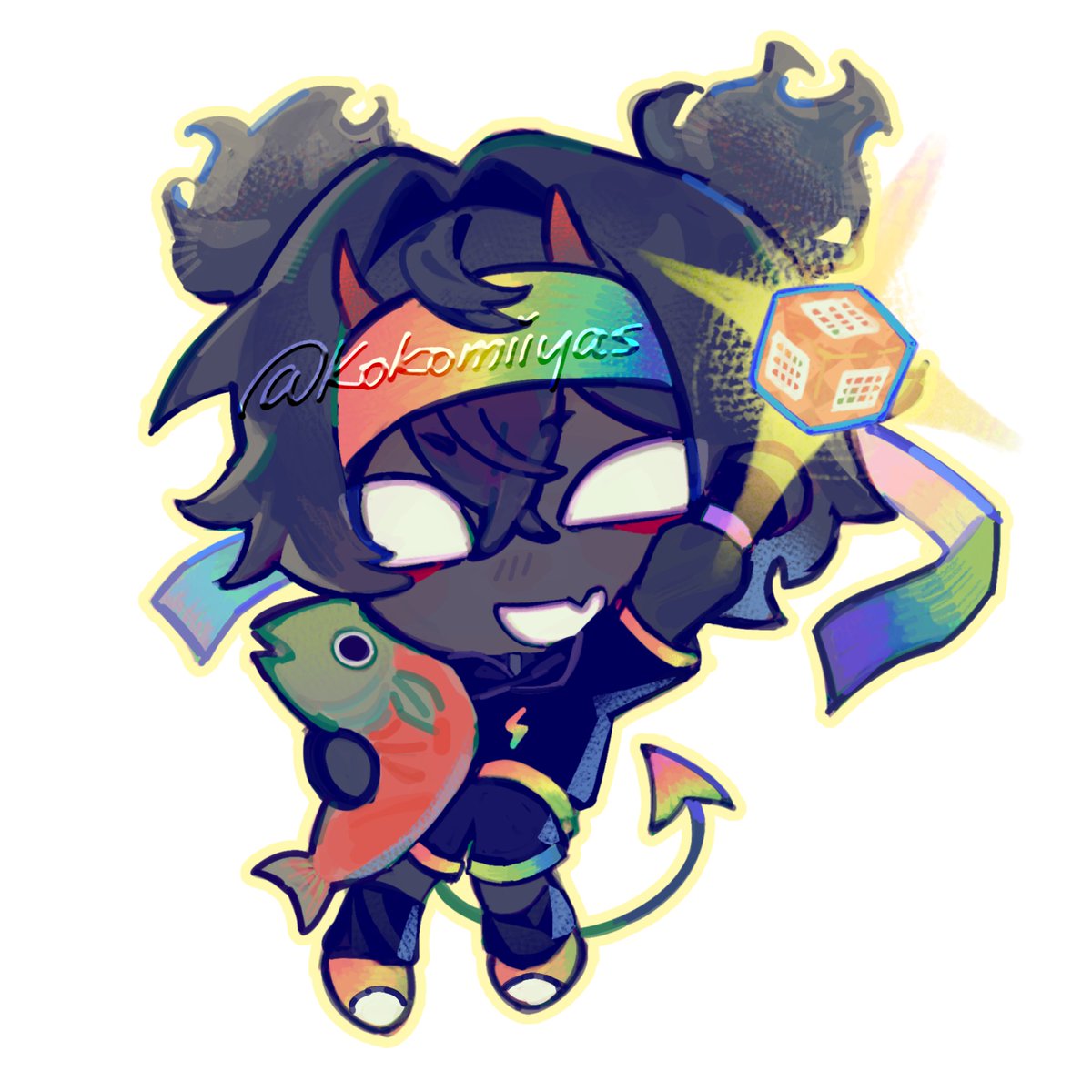 miesgnmy's tweet photo. Little spoke .. #spokeisherefanart https://t.co/I6BGdfBcyx