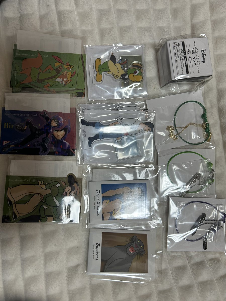 sayu_shutter's tweet photo. 【交換】
SEGAセガラッキーくじオンライン
「ディズニーキャラクター/クール！コレクション2026」

譲:A賞ジム・ホーキンス×2、ピーターパン
B賞グーフィー
C賞グーフィー、ロビン・フッド、アラジン
D賞エリック×2、ホセなど

求:B賞ニック・ワイルド>B賞ミッキー

郵送でのお取引となります https://t.co/dPuEAeBiQ9