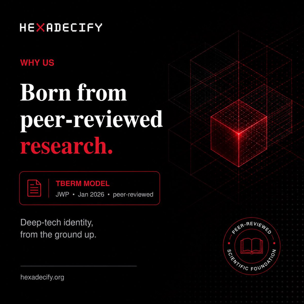 hexadecify's tweet photo. Hexadecify is built upon peer-reviewed cryptographic research, combining modern identity verification with privacy-preserving architecture.

From academic foundations to real-world deployment.

Deep-tech identity.
Privacy by design.

🌐 https://t.co/bvQ7bCv0uv https://t.co/4AIdOI7r8r