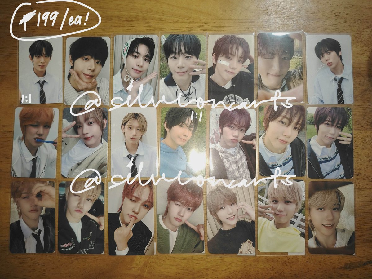 silveroncarts's tweet photo. 🛒 #silversbudols ⋮⟢ wts lfb
AHOF ANNIV. SALE 

PAYO for tingi
if taking 10+ PCs can nego DOP

ratio to Daisuke/Woongki only

rfs: college funds &amp; downsizing https://t.co/QI8BCS3IOX