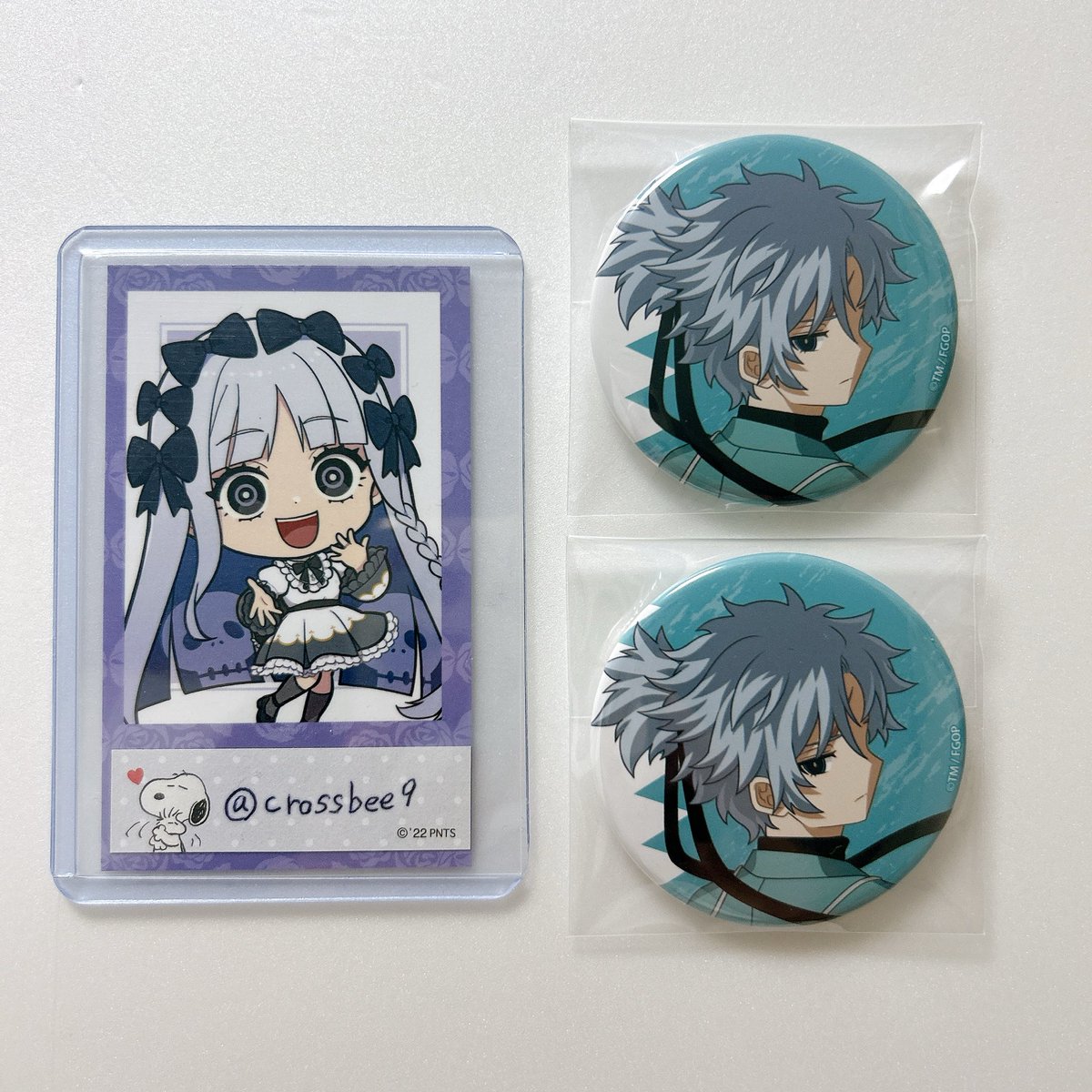 crossbee9's tweet photo. 【交換】 Fate/Grand Order 誠の旗 缶バッジ 新選組 FGO

譲)藤堂2

求)斎藤1、原田1 または 斎藤2

まとめての方優先です。
郵送での交換希望📮
検索からもよろしくお願いいたします。 https://t.co/rMkfwwTtAU