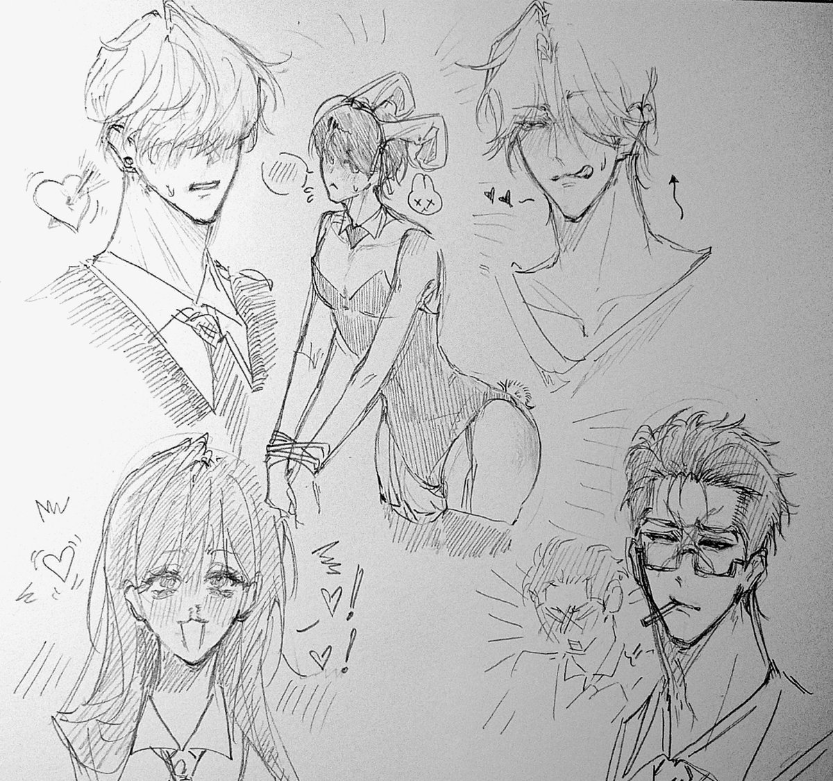 KaieChangay's tweet photo. It's been a while since I last drew on paper, so it looks pretty bad. How should I put it... I'm not really good at taking photos

#Lookism https://t.co/ASMWMsY0pm