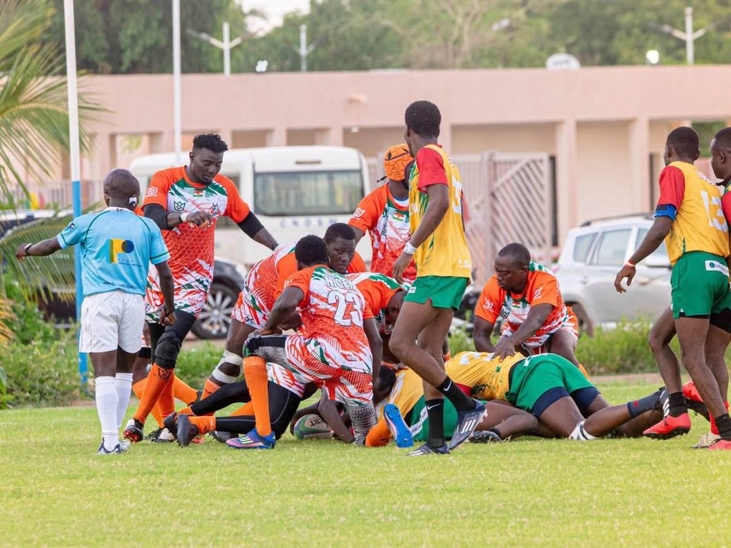 Image for the Tweet beginning: 🏉 Togo kicks off its