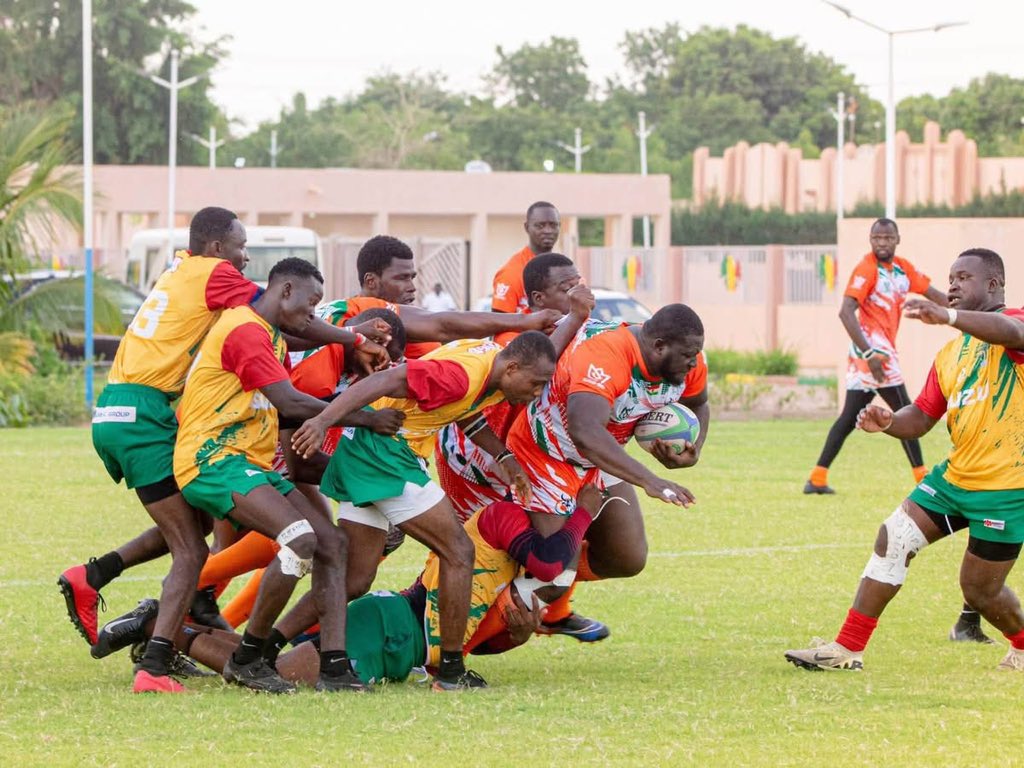 Image for the Tweet beginning: 🏉 Togo kicks off its