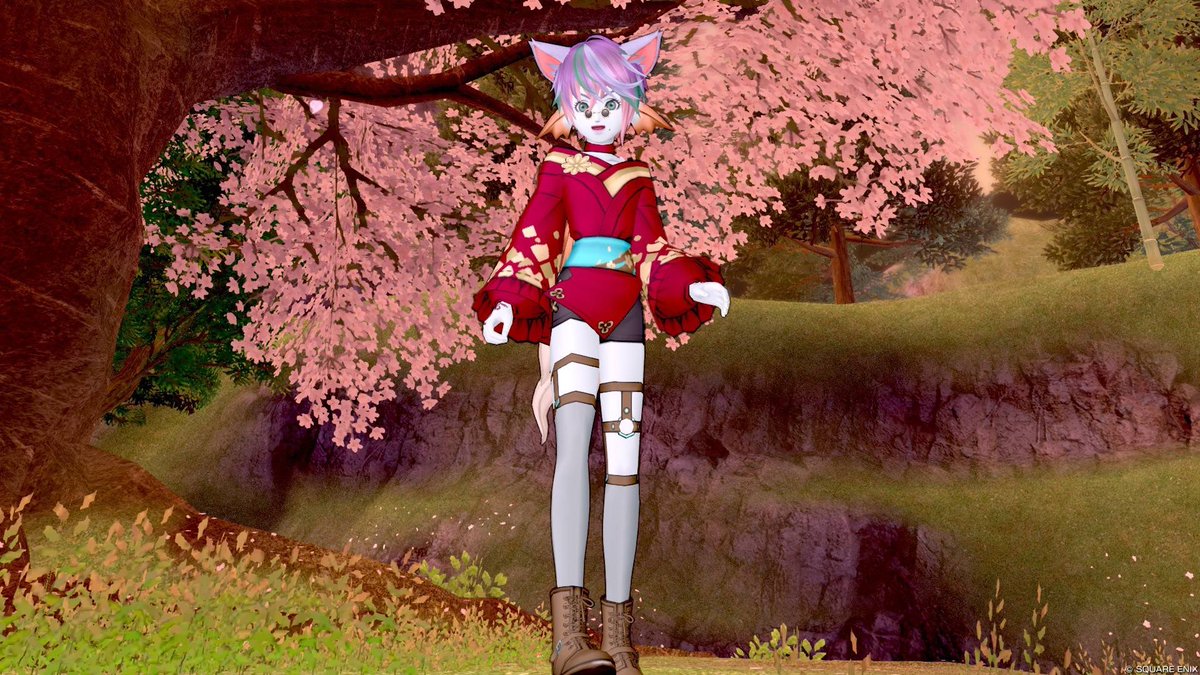 CreaJill_DQX's tweet photo. クレアがウマしっぽ���リボンをゲットしたので、ウマじゃなくてキツネをイメージして作りました。クレアは久々に和装を意識してみたけど、プリティサングラスを着けてみたらなかなかよかったです。
暑い夏の夜に怪談話で出て来そうな狐娘になりましたw
#creastyle https://t.co/ZqTo4lrfmY