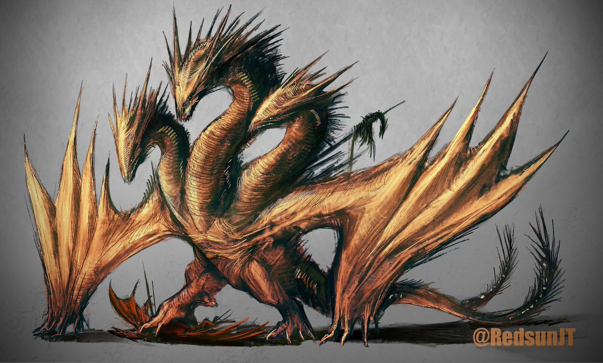 RedsunJT's tweet photo. Dragonslayer Ghidorah
#Godzilla https://t.co/BVpIdVkfUC