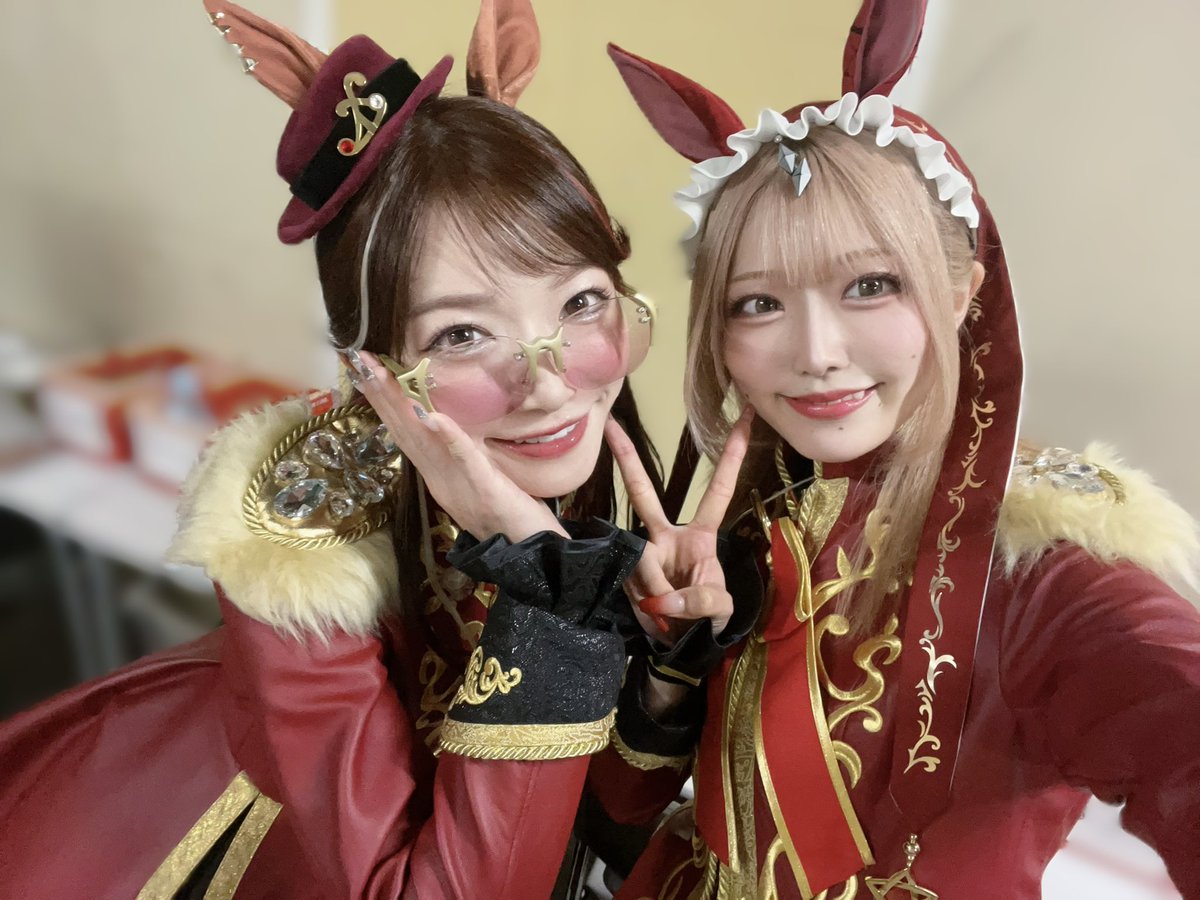 s_hitomi_'s tweet photo. #ウマ娘7th東京D1 🐎💗

フォーエバーヤング役・海弓シュリさん
グランアレグリア役・夏目妃菜さん
カレンブーケドール役・小田杏樹さん
サクラチトセオー役・明智璃子さん https://t.co/3Gh7Ps51C0