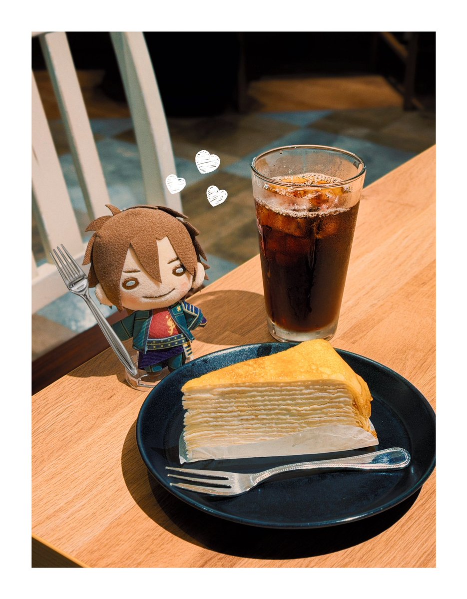 ote725's tweet photo. 🍰☕️ https://t.co/QK07irOY2i