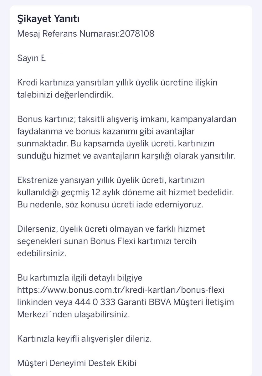 Eferah2018's tweet photo. @GarantiyeSor @olurunbu Bu mu verdiğiniz destek? Yani madem bana zaten şikayet ettiğim şey üzerine bizimle iletişime geçin deyip aynı cevabı vereceksiniz niye vaktimi çalıyorsunuz benim vaktim ofisinizde boş oturan bankacılardan değerli. https://t.co/KRRkNQKIfu