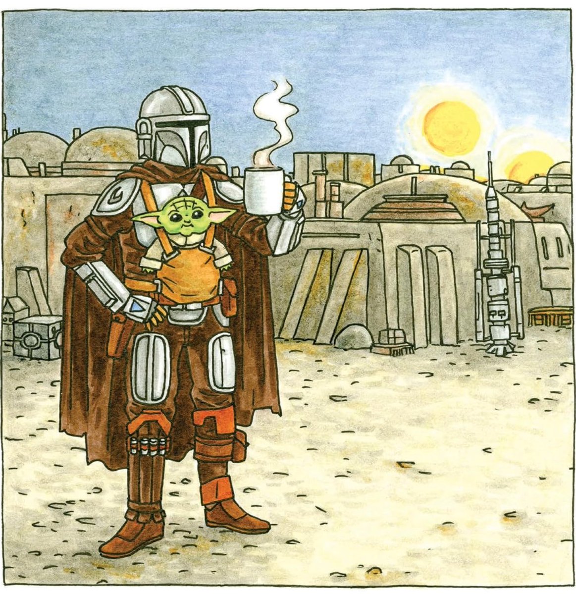 starwars_ib's tweet photo. マンダロリアンとグローグーのかわいいカレンダーが予約開始✨
親子のほっこりするイラストが満載💚

英語版と日本語版があります！

英語版
https://t.co/LShXfXlCsb

日本語版
https://t.co/xMZMSmEeDg

#マンダロリアンアンドグローグー
#グローグー #マンダロリアン https://t.co/6ebIn9WhrC