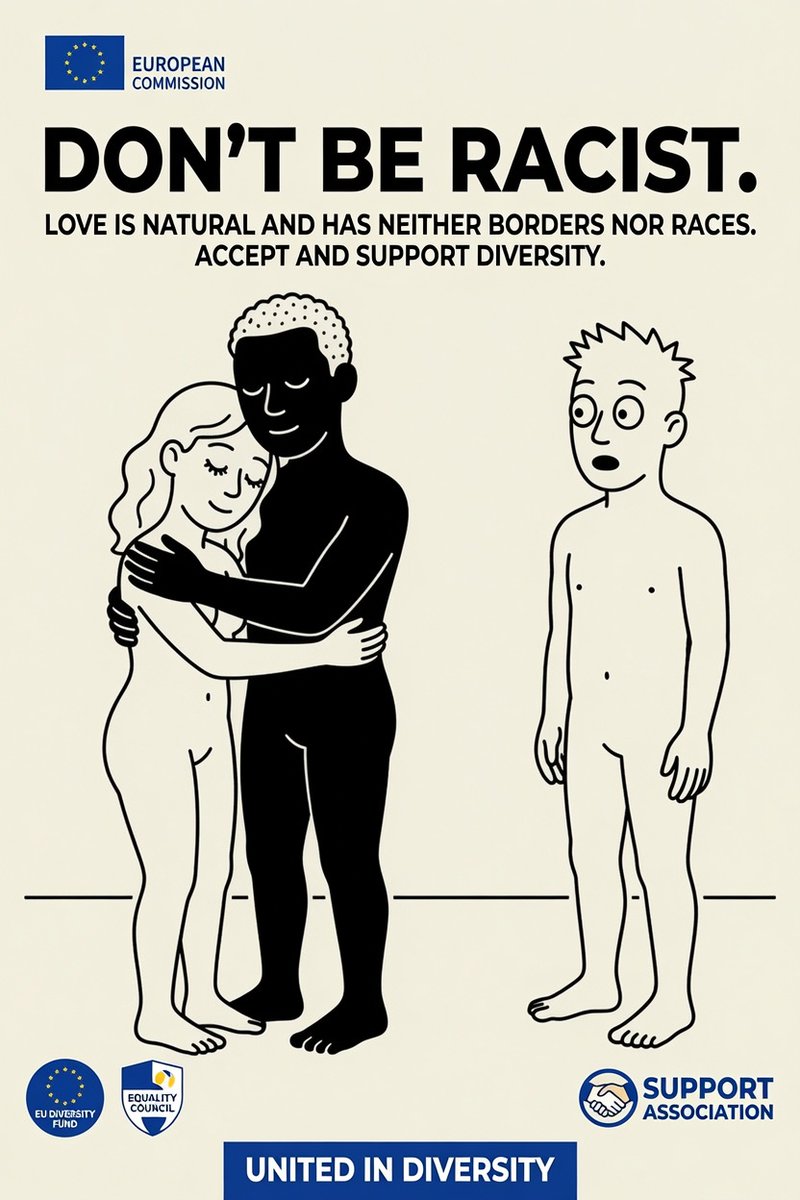 NationPlayLove's tweet photo. Don't be racist whiteboi! 🇪🇺 https://t.co/XCgdD51WCY