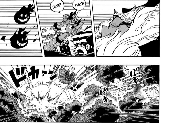 5iveElders's tweet photo. #ONEPIECE1187
Imu was not phased in the least bit by that punch. He took it head on and immediately follows up with a counterattack. 

The official fight starts 1088. https://t.co/A3EyBrjR0p
