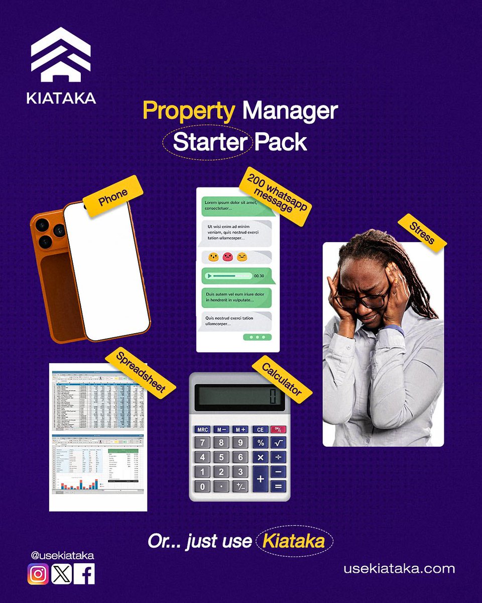 usekiataka's tweet photo. Being a property manager shouldn’t mean juggling five different tools at once. 😅

Visit https://t.co/3zJIxpykb1 and discover a smarter way to manage your properties today.
.
.
.
.
#Kiataka #PropertyManagement #PropTech #PropertyManager #RealEstate https://t.co/W4oG8wVKcz