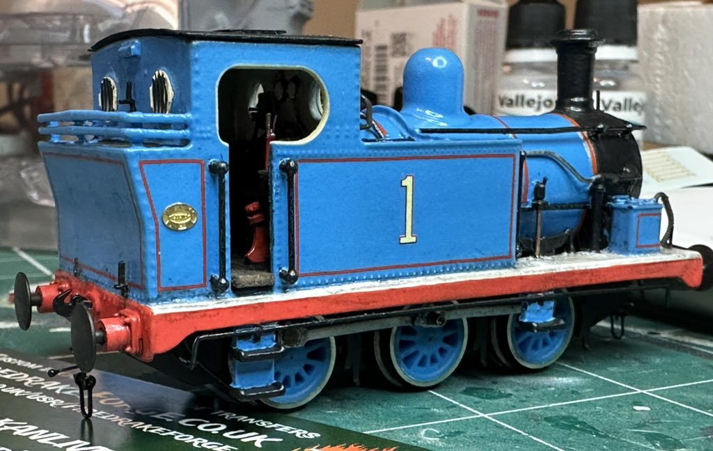 BufferStopBen's tweet photo. The Lady Armaghdale now with proper Number 1 transfers based on the 1s the real engine had from 2002 - 2009 https://t.co/OKjyVEoMuO