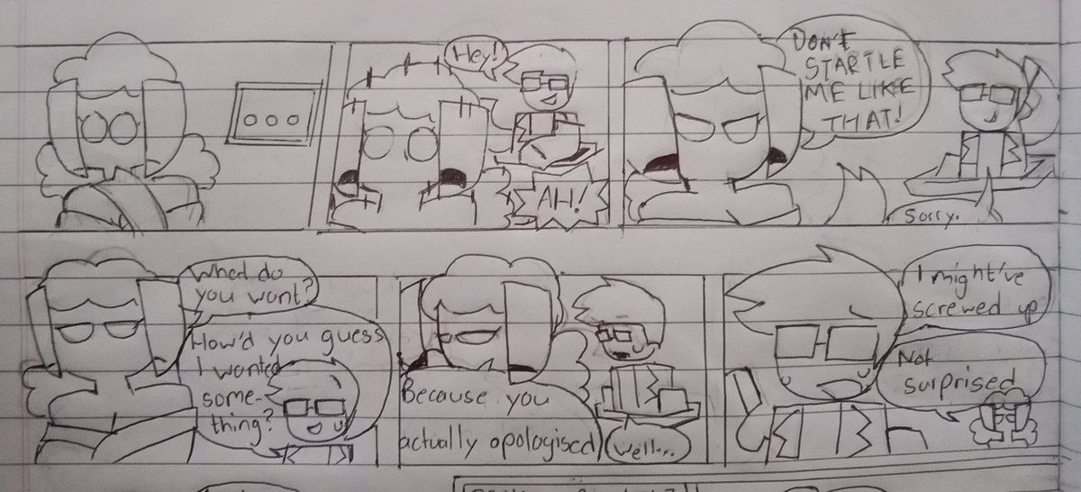 DuckSushi42's tweet photo. Noli and Seven origin comic: (Part 1/2) https://t.co/Kwrd6mui1Y
