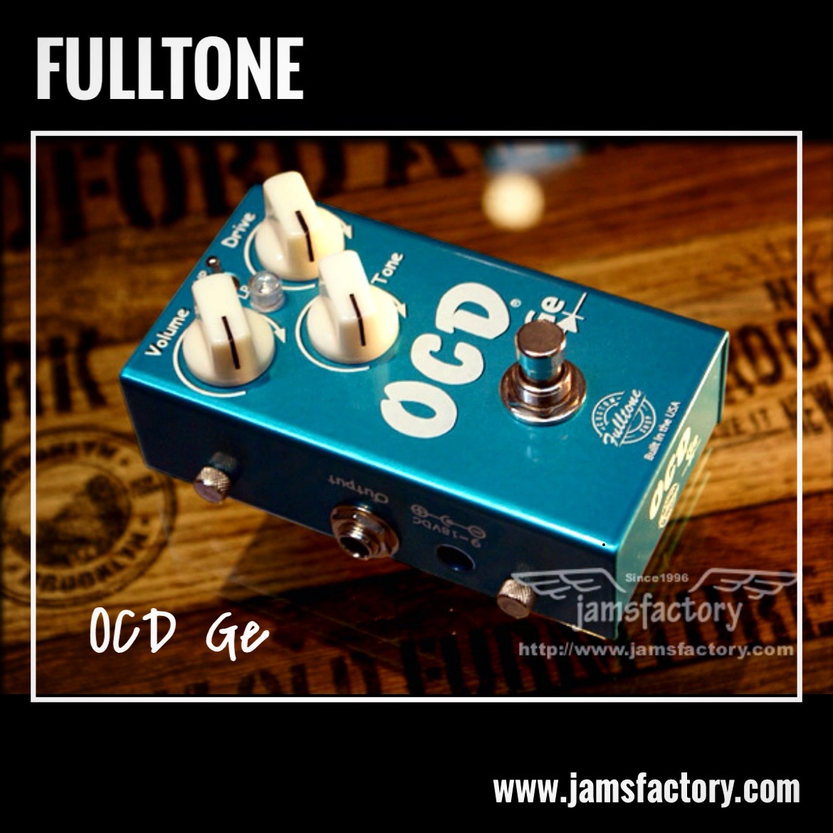 🎸USED NEW LINE UP✨ ✳FULLTONE OCD Ge OCDの心臓部にゲルマニウム