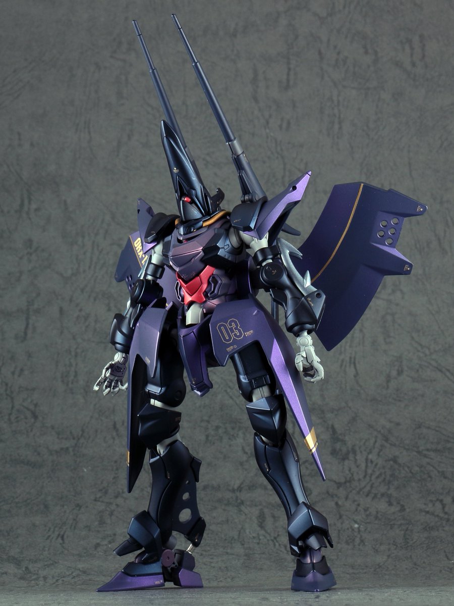 plamon310's tweet photo. ハンブラビ(GQ)完成しました。
プリズムブルーブラックとクリスタルカラーで塗りました。

#ハンブラビ
#ガンプラ https://t.co/x8emf6NQJq