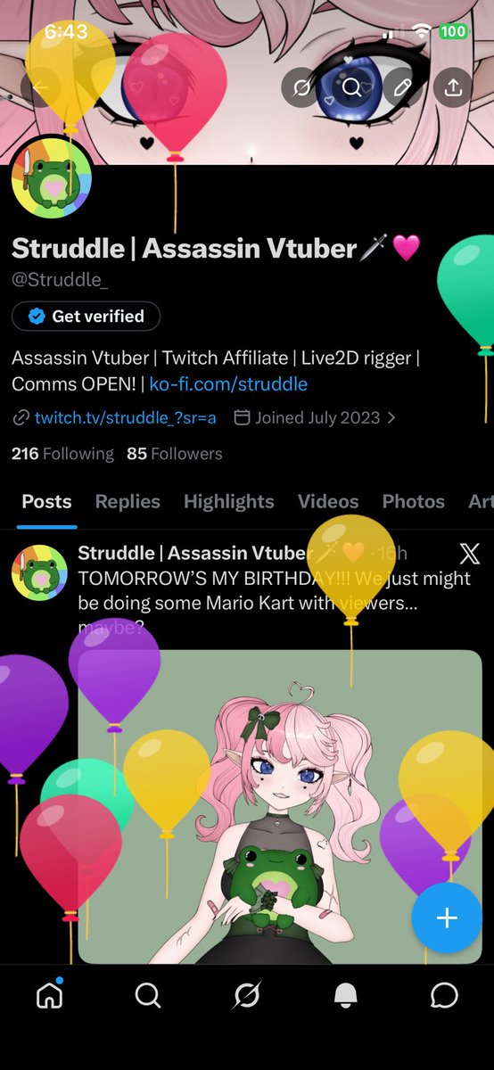 Struddle_'s tweet photo. Pretty balloons!!! https://t.co/z2GbbQgLRn