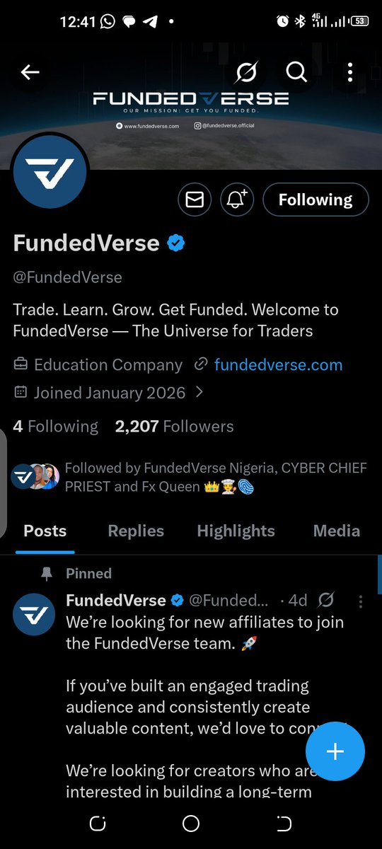 PrincewillAkub2's tweet photo. @4thmanonlyson @FundedVerse @FundedVerseNaij @The_4thMan @PrincessElendu @meeksese Done https://t.co/lI9bmoYQ5v