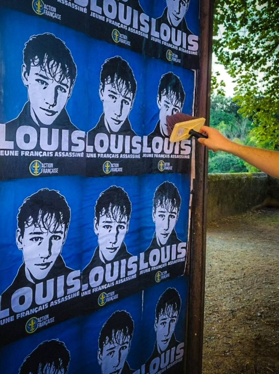 AF__Pau's tweet photo. 🇫🇷 JUSTICE POUR LOUIS!

🕊 Nous avons rendu hommage à Louis, jeune Français de 17 ans lynché à mort par des racailles.

➡️ Quand l'État abandonne les Français, laissant ces drames se produire depuis des années sans réagir, il est plus que fondé de remettre sa légitimité en cause! https://t.co/LzeKs5bcGN