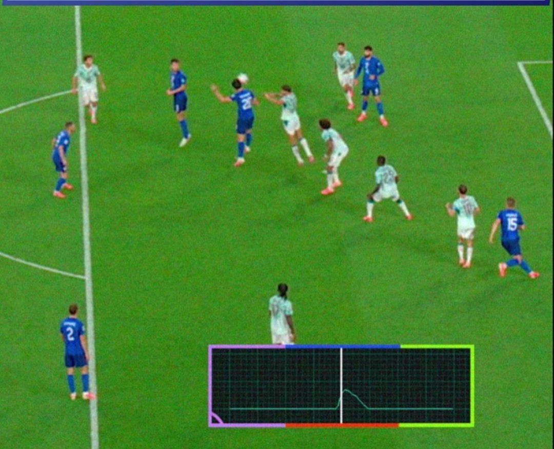 ThiSimoes's tweet photo. A tecnologia que anulou o gol da Croácia tem há anos no críquete. É parecida e se chama Snickometer.

Um microfone de alta precisão capta o som, pra saber se houve contato entre bola e taco.

Só que os árbitros interpretam se o contato é suficiente para eliminar um jogador. https://t.co/bNHwwDIvOt