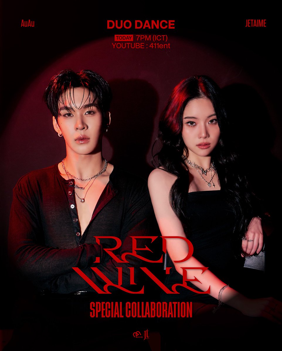 DMDMusicTH's tweet photo. TODAY ❗️

The mission starts now ✨

JETAIME x AuAu - RED WINE 
[SPECIAL COLLABORATION]
SIP RED WINE together. 🍷

🔗 : https://t.co/R08SwkLo5Y

@JETAIME411music @Auautnp 
#JETAIMEREDWINExAUAU
#auautnp
#DMDMUSIC https://t.co/00uruf0YDR