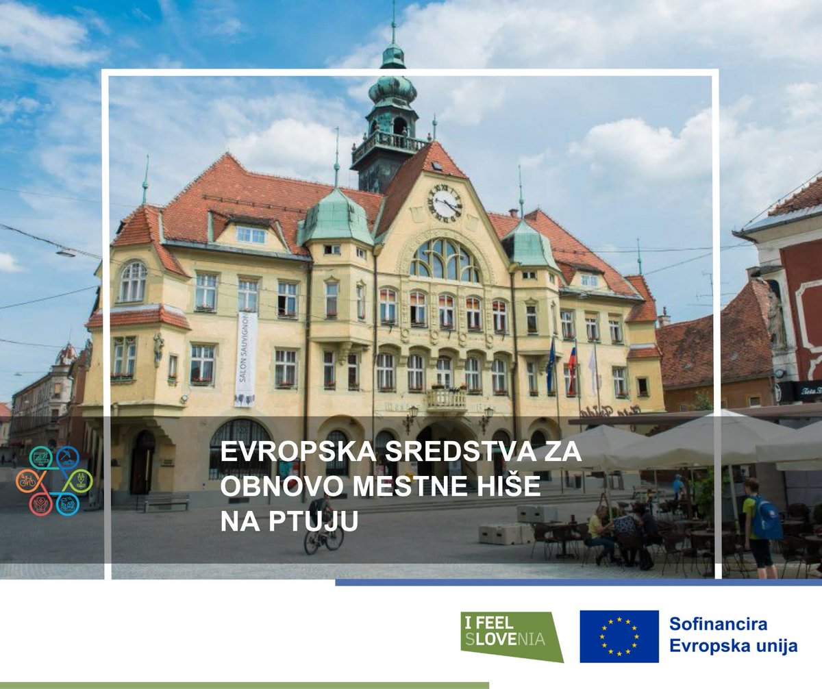 mlskrrSI's tweet photo. ✅️ @mlskrrSI je odobrilo #EUsredstva za projekt obnove mestne hiše na Ptuju.
💶 Skupna vrednost projekta: 3.761.213,68 €
🇪🇺 ESRR: 2.955.454,33 €
https://t.co/LkylPWe2MM
Foto: Visit Ptuj
#ESRR #Ptuj #KulturnaDediščina #Kohezija https://t.co/XaBeNVeYId