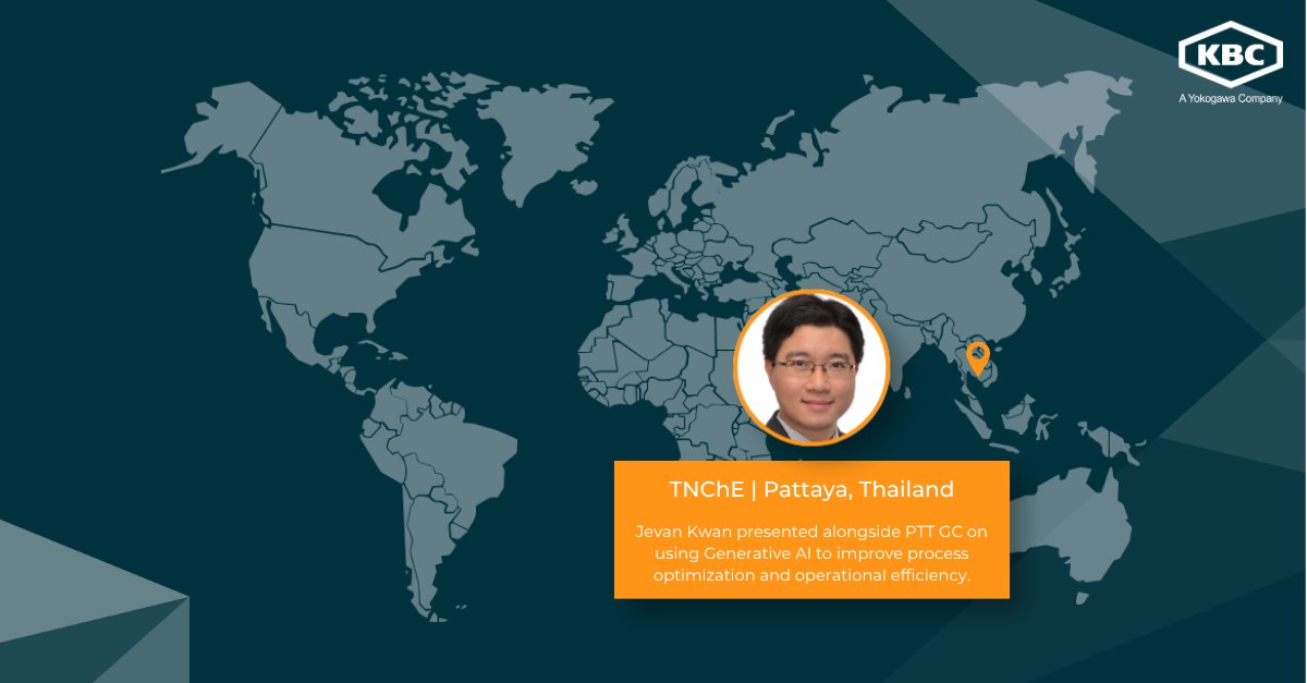 kbc_at's tweet photo. Ideas powering the future of energy. 🌍

From hydrogen and sustainable fuels to AI and digital twins, KBC experts were engaged in industry discussions throughout June.

🔗 See where we're headed next: https://t.co/i1Dur8VxuT
#KBC #EnergyTransition #DigitalTransformation #AI #OilAndGas