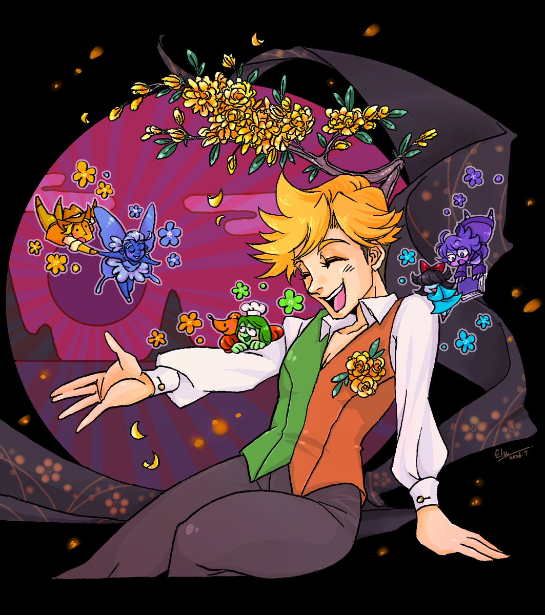 Ernest_hoi's tweet photo. Flowers That Learned to Love
#deltarunespoilers https://t.co/fjTQuImFhz