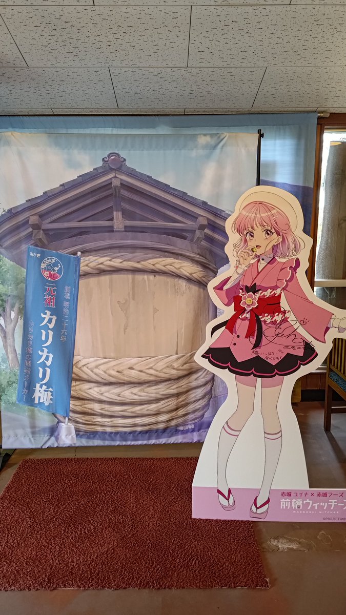 VF_31AXIA's tweet photo. ついでに赤城フーズに行って梅グミとクリアファイル買ってきた🌸

しっかりウィッチーズコーナーあってテンション⤴️⤴️ https://t.co/PZCOTg7gVx