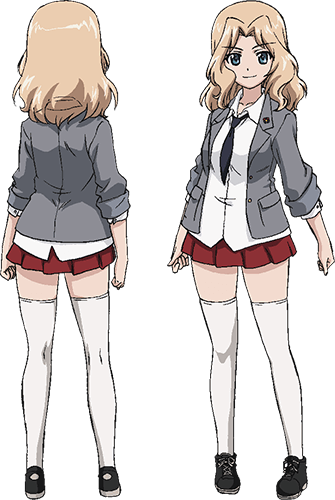 Garnet626's tweet photo. サンダース「ケイ」スタイル良しニーハイと性格良しと揃いも揃った美少女だけど「一切エロくない」「この娘だけはエロい目で見れない」「エロいよりカッコいいが勝つ」など言われてたり言われなかったり https://t.co/YiMHz6DuSX