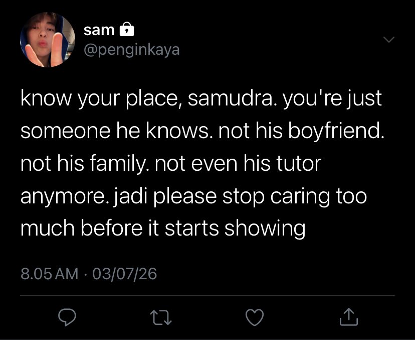 puppyfoxz's tweet photo. <152> know your place, sam https://t.co/ChA8Uni0dm