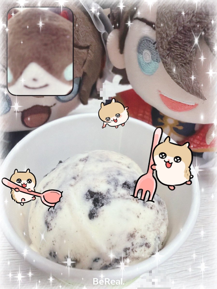 mkh6gr's tweet photo. 明那くん。今日のサーティワンだよ。 https://t.co/EYoRHlZ0Dx