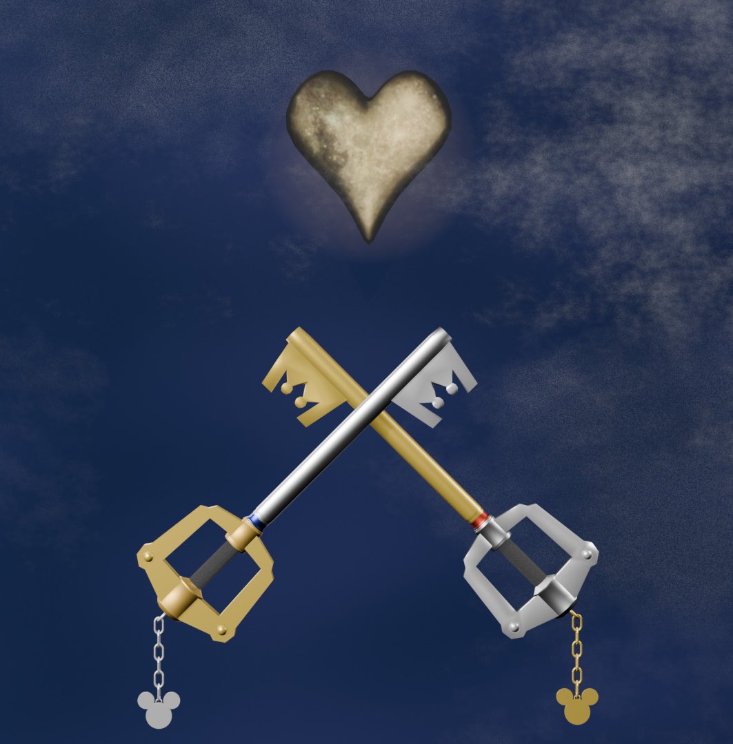 rs_3dcg's tweet photo. キングダムチェーン🗝️

#blender #b3d #キングダムハーツ https://t.co/5Jz0989E3c