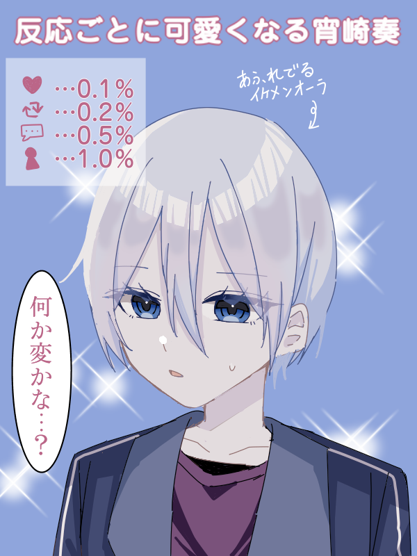 citori_1117's tweet photo. 反応ごとに可愛くなる宵崎奏

#prsk_FA ＃宵崎奏 https://t.co/rxD6HUn3Ro