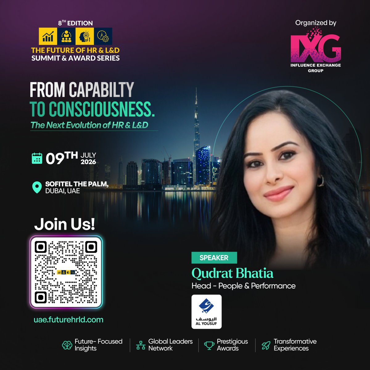IXG2024's tweet photo. "OD and L&amp;D aren't about training. They're about transformation."

Qudrat Bhatia, Al Yousuf Group, at our #8thixghrlnd2026

🎟️https://t.co/y8SLCEkvdw

#ihrlndseries #QudratBhatia #OrganizationalDevelopment #LearningAndDevelopment #LeadershipCapability #EmployeeGrowth https://t.co/6uhwAKLtGC