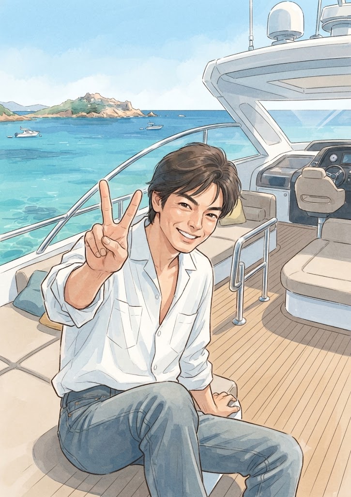 TH6kGfIfuc60650's tweet photo. @Coffee0603 ま、参りましたか😆😂
どうだ、イエーイ😆😂✨
綺麗な海🌊でクルージング🛥️してきなよ😎💓🍹
尾崎が✌で待ってるよ😆✨ https://t.co/HHfTj7rORY
