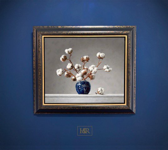 HRReisinger's tweet photo. Available painting by us featuring a special type of flower... cotton no. 1

#painting #art #fineart #contemporaryart #stilllife 

https://t.co/rNTRtiJM0O https://t.co/0Siuc1n15C