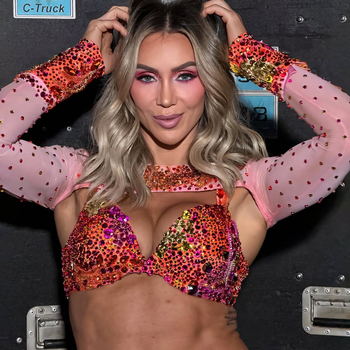 WrestlingBabesX's tweet photo. Charlotte Flair hot cleavage https://t.co/Rtk6QdHkqy