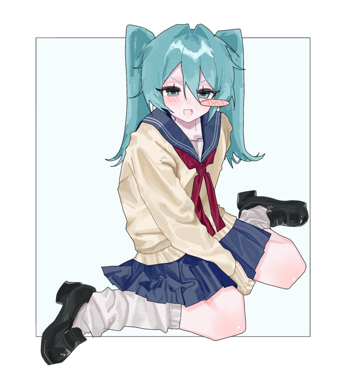 Shueran_1's tweet photo. セーラ服 https://t.co/oNt7SW8Kvz