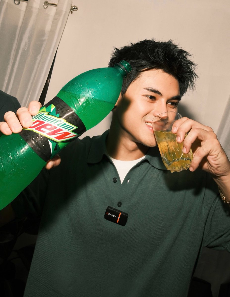 KapusoCrave's tweet photo. Dustin Yu for Mountain Dew. https://t.co/7GlNuHjNp4