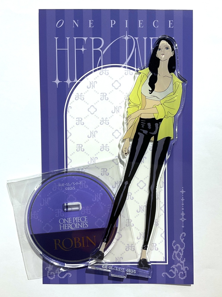 作品別 ONE PIECE HEROINES キラキラ アクリルスタンド アクスタ 3種