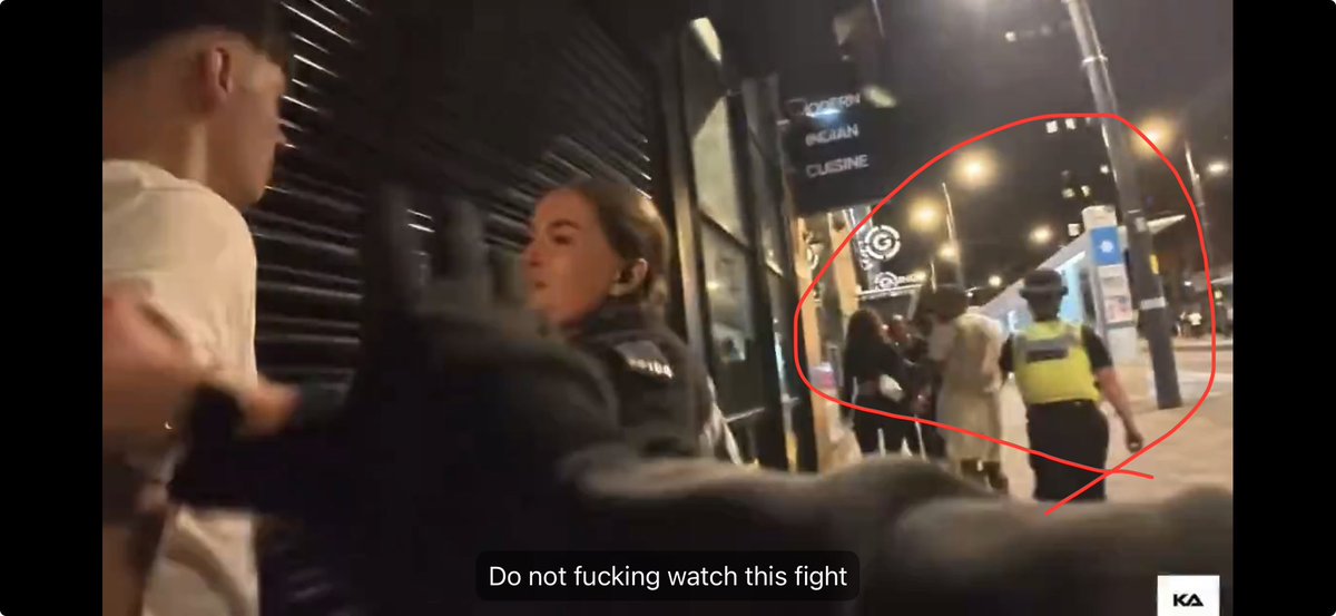 AlleSun's tweet photo. @Re_mi_gra_tion @KnockoutAudit another female police try to stop them. Need more dashcam https://t.co/SH6RnBbZxI