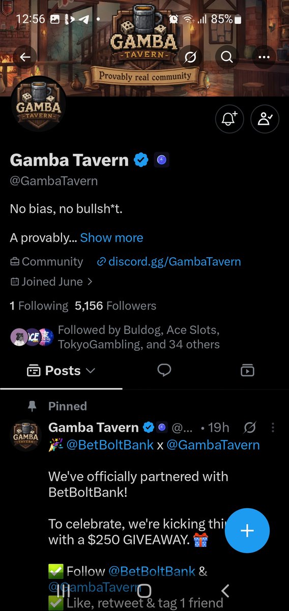 hunterX0007's tweet photo. @GambaTavern @BetBoltBank Thanks for this incredible opportunity..
Let's gooooooooo https://t.co/dsCjJkWLLD